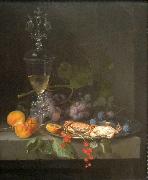 Still Life with Crabs on a Pewter Plate Abraham Mignon